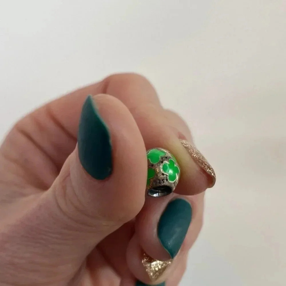 Pandora Jewelry Green Enamel Butterfly Charm - Picture 4 of 7